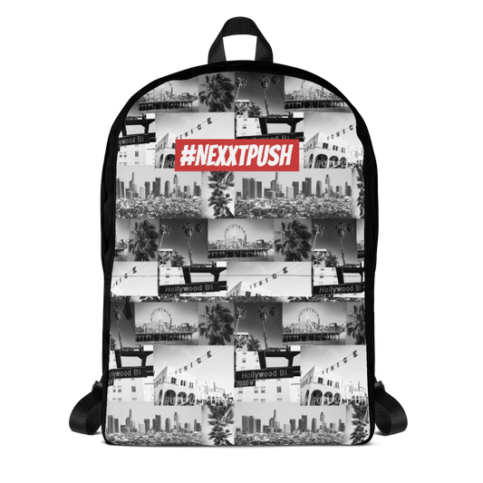 #NEXXTPUSH - Los Angeles Collage - Cut & Sew Backpack