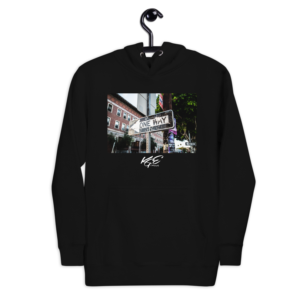KGE Photography - Oneway - Premium Unisex Hoodie