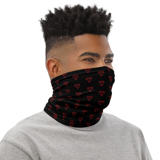 Red Diamond Neck Gaiter (Face Mask)