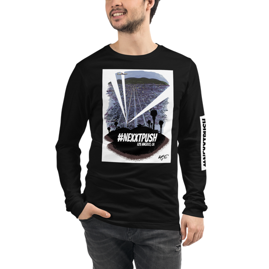 #Nexxtpush - Vintage Los Angeles | Soft-Fit Long Sleeve Tee