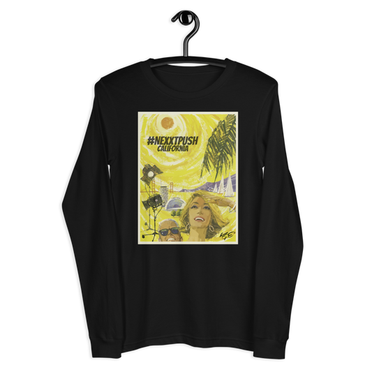 #Nextpush - Vintage California | Soft-Fit Long Sleeve Tee