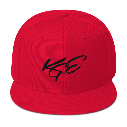 KGE Unlid- Red/Black Otto Cap Snapback