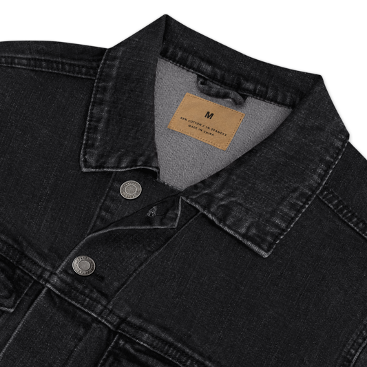 (New) #Nexxtpush Royalty Embroidery denim jacket