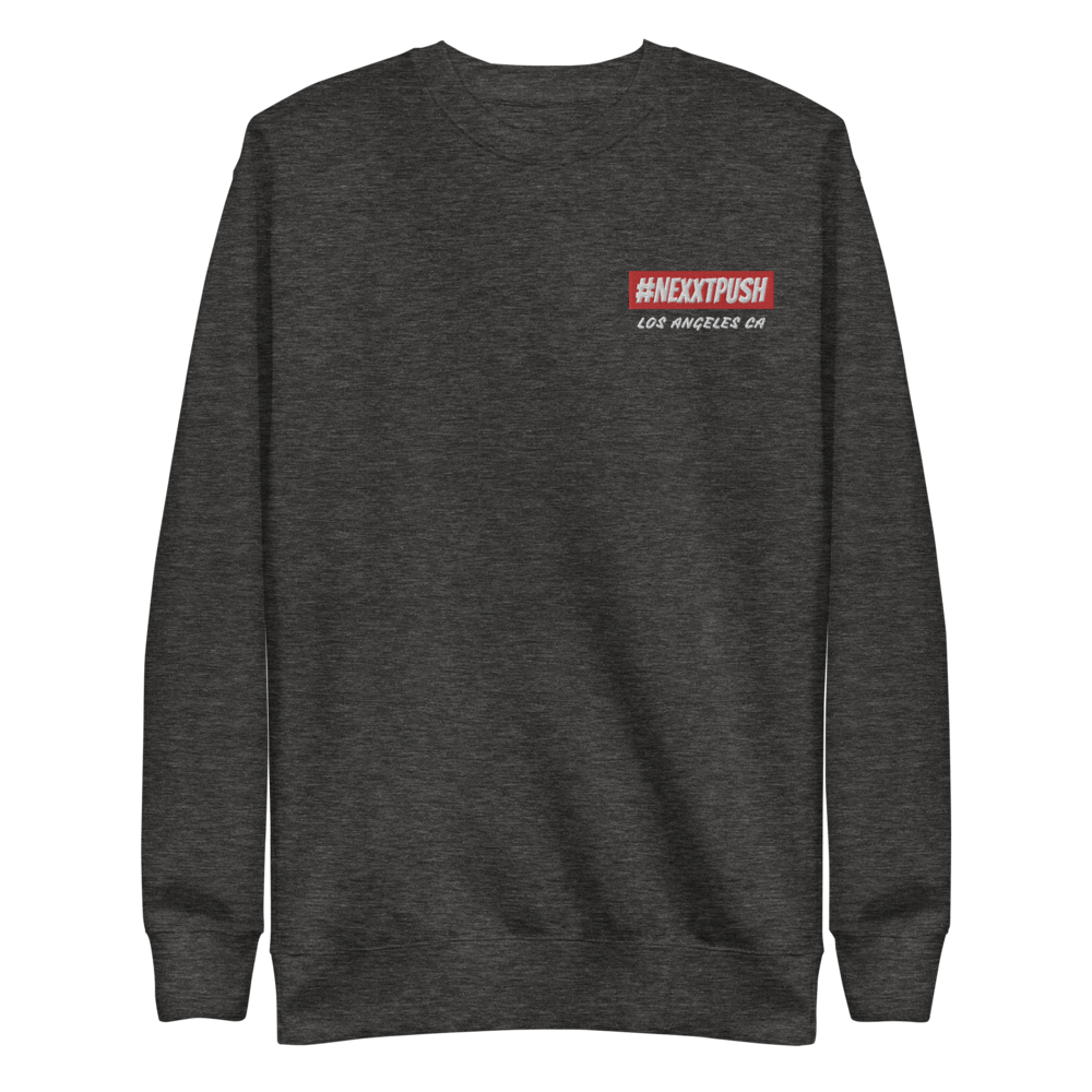 (New) #Nexxtpush Los Angeles Embroidered Unisex Fleece Pullover