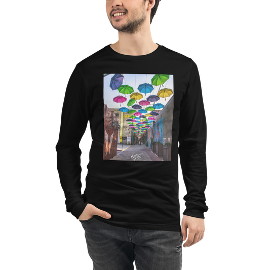 KGE Photography - Umbrella Alley | Soft-Fit Long Sleeve Tee