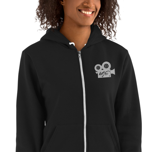 American Apparel - KGE Movie Camera Zip Hoodie