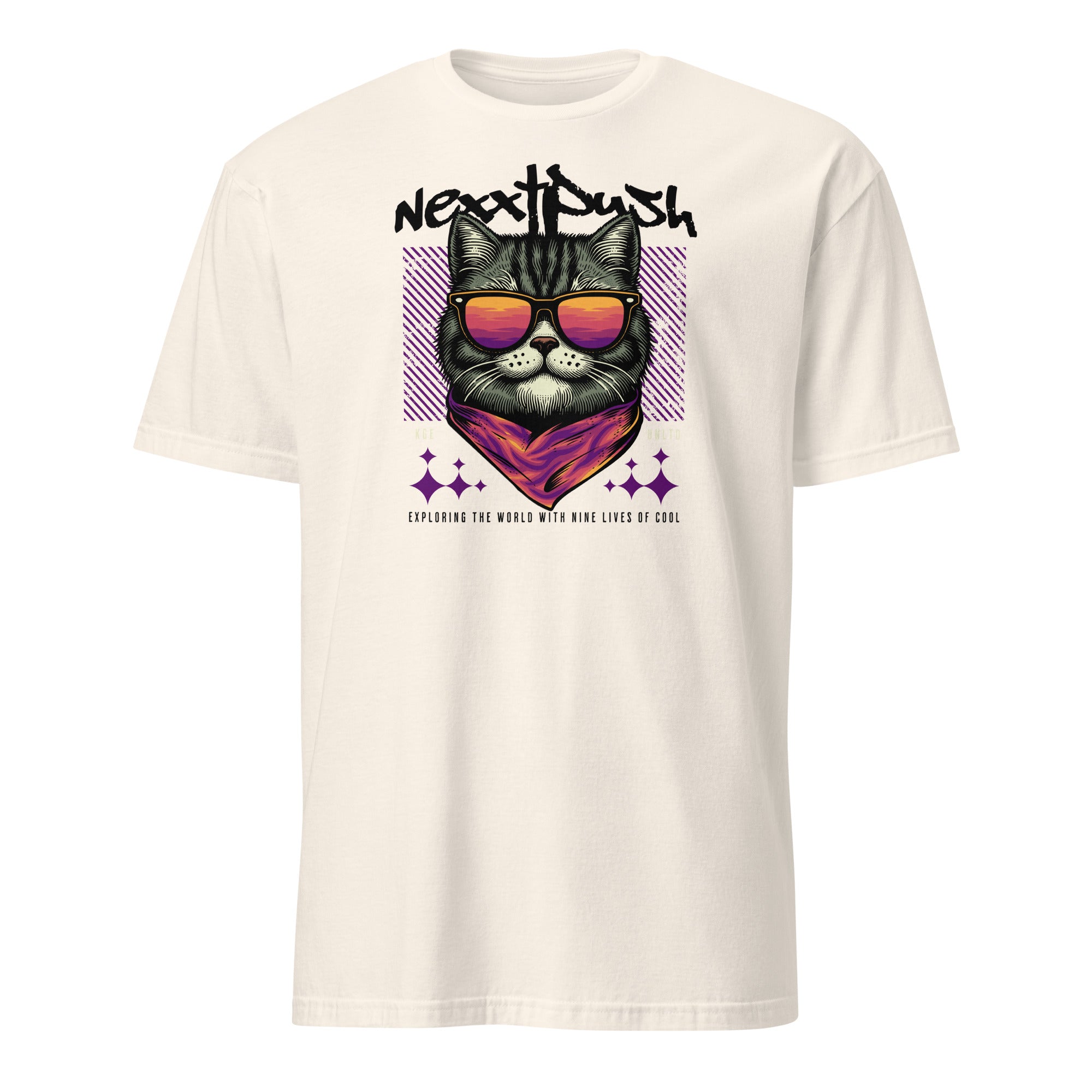 New) #Nexxtpush - Cool Cat | Softstyle Tee – KGE Lifestyles Supply