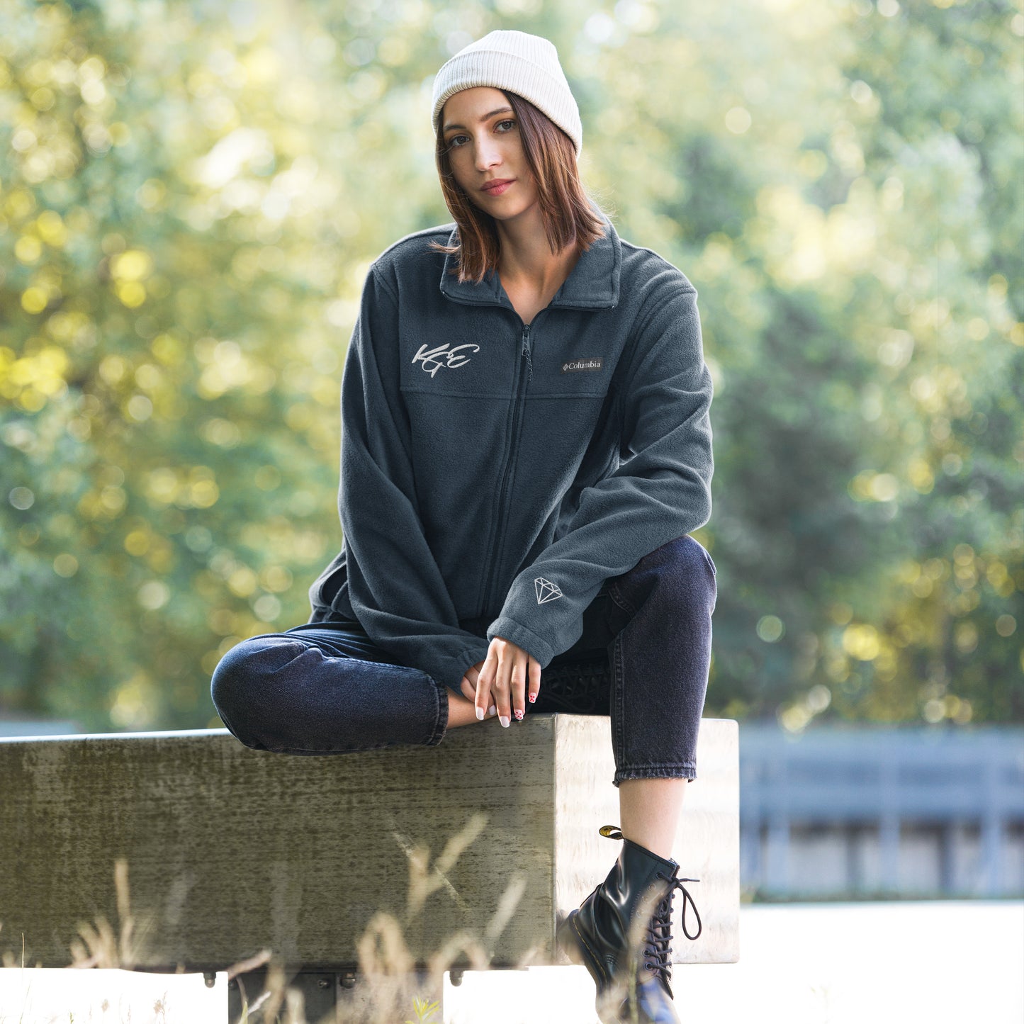 KGE Unlid Unisex Columbia fleece jacket (Limited Edition)