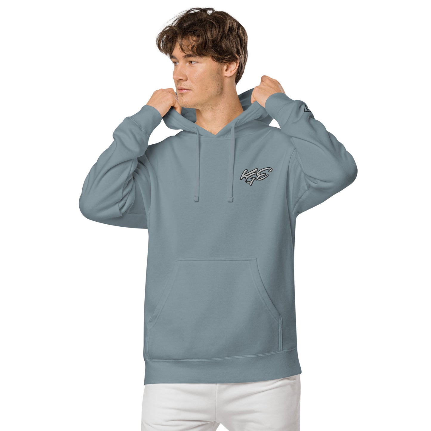 KGE Unltd independent pigment-dyed hoodie