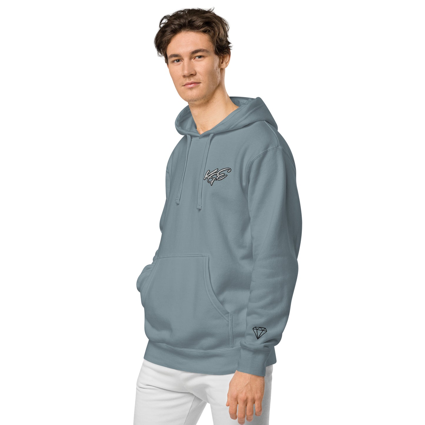 KGE Unltd independent pigment-dyed hoodie