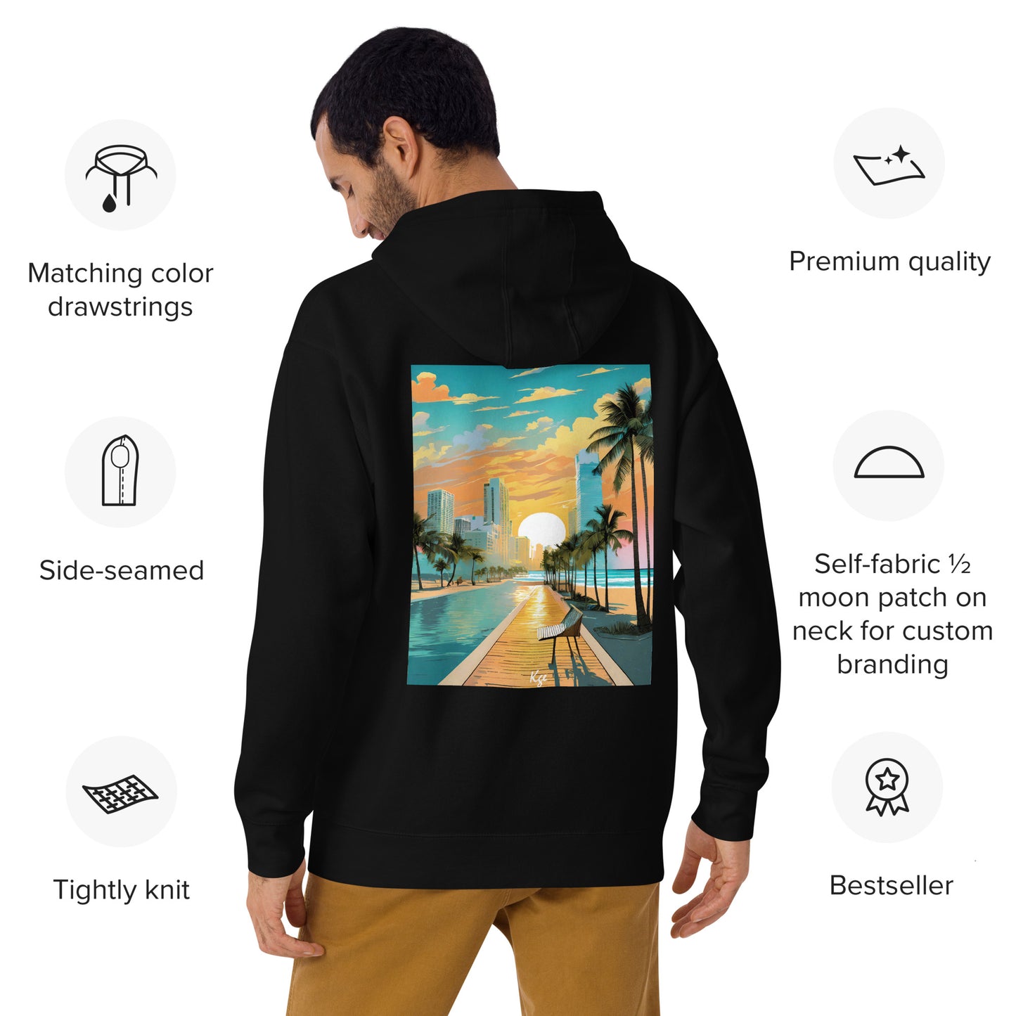 KGE 2.4 | Palm Island Inspiration | Premium Hoodie