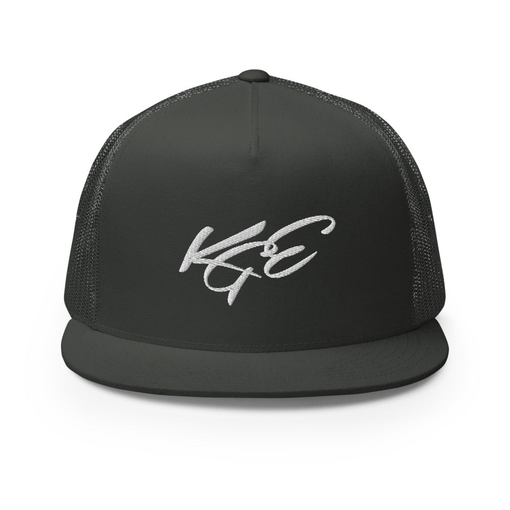 (New) KGE Signature Brand - High profile Trucker Cap