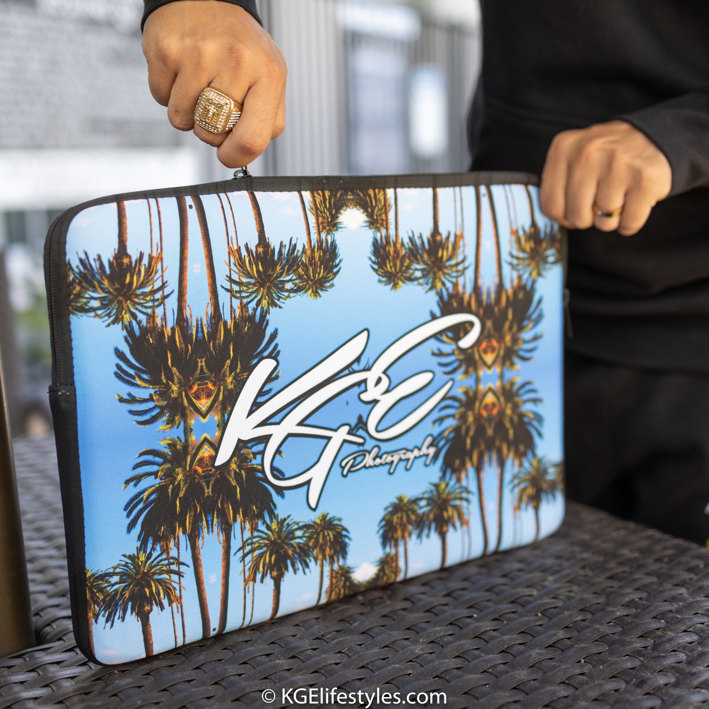 (New) KGE Photography - Designer Escape to Paradise Laptop Sleeve