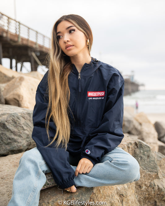 Champion #NEXXTPUSH Embroidered Packable Jacket