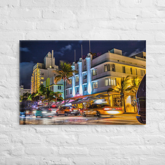 (New) South Beach long exposure canvas by KGE Photography