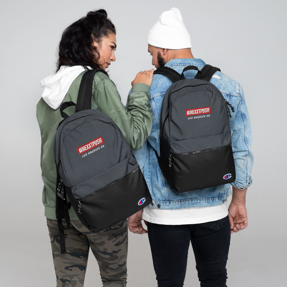 #Nexxtpush Los Angeles Embroidered Champion Backpack