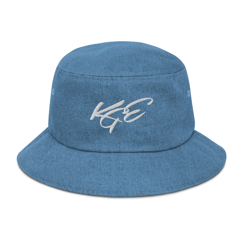 (New) KGE Signature Brand - Denim bucket hat