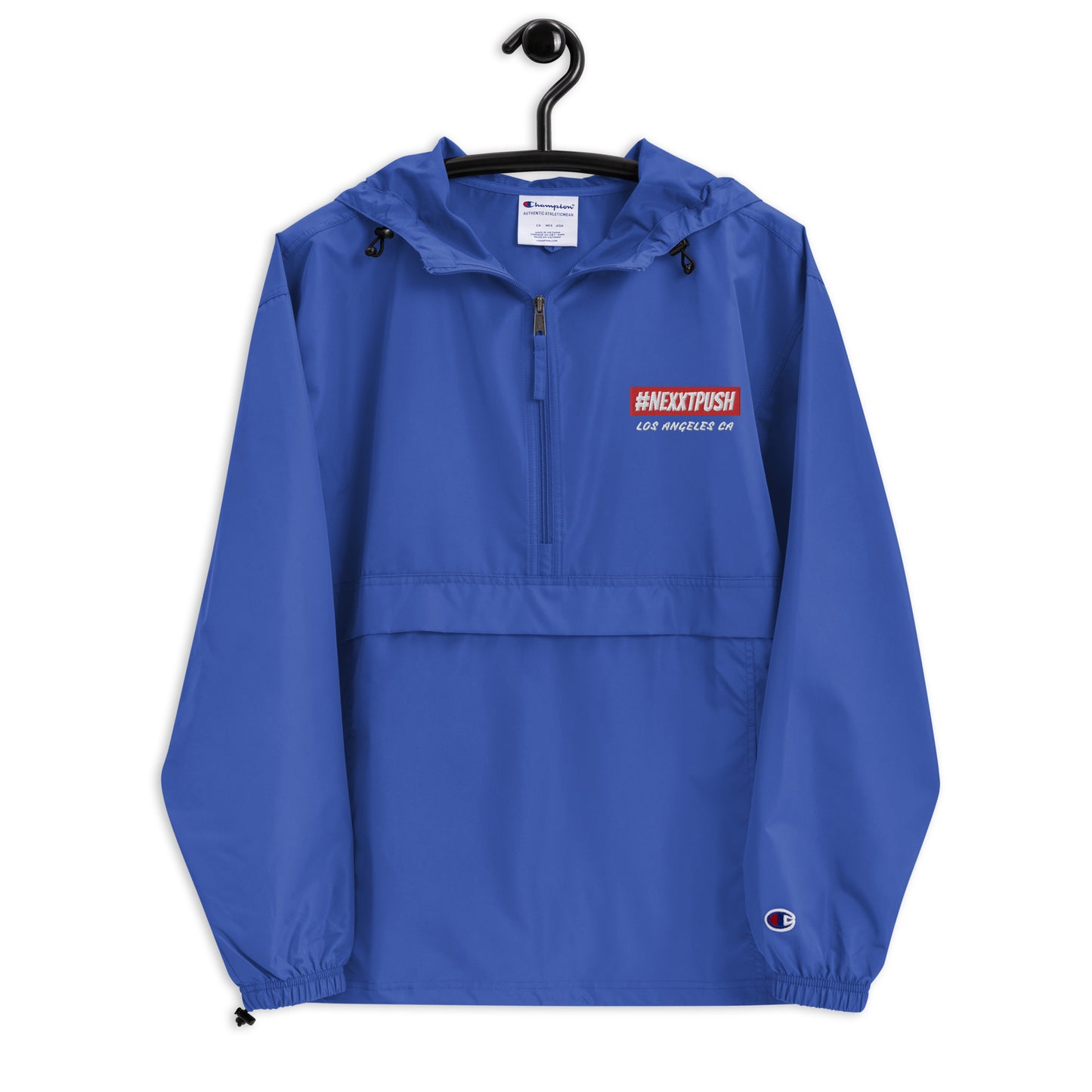 Champion #NEXXTPUSH Embroidered Packable Jacket