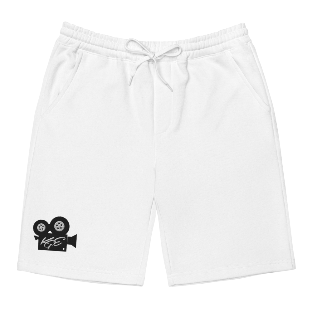 Fleece Shorts - KGE Movie Camera Embroidery