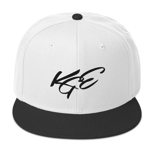 KGE Signature - White/Black Otto Cap Snapback
