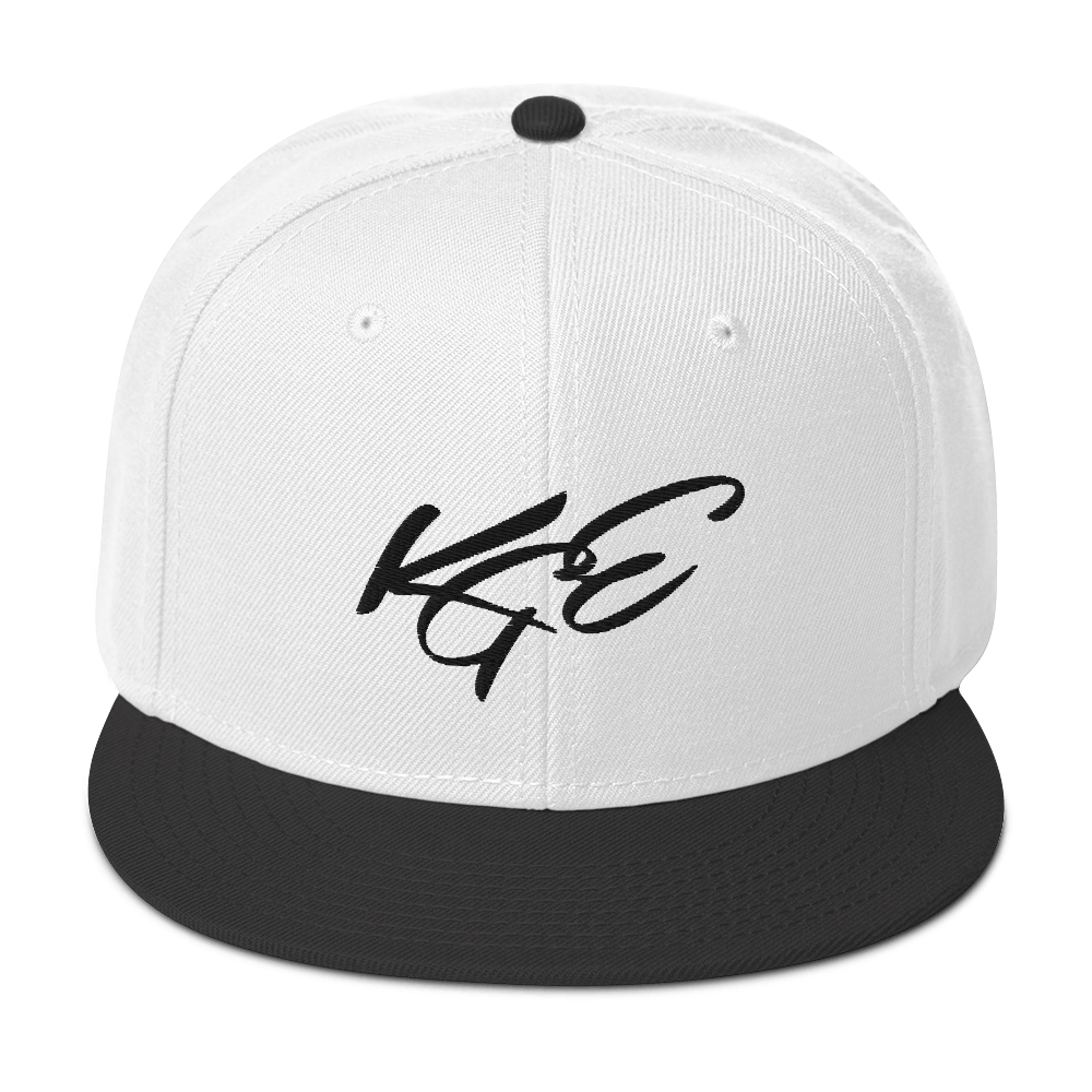 KGE Signature - White/Black Otto Cap Snapback