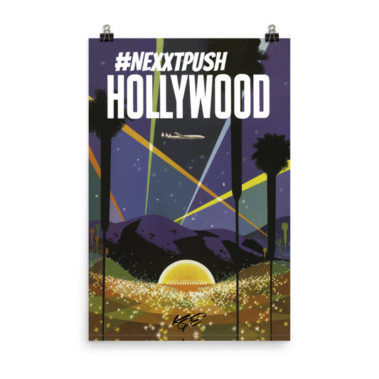 #Nextpush Vintage Hollywood Enhanced Matte Poster