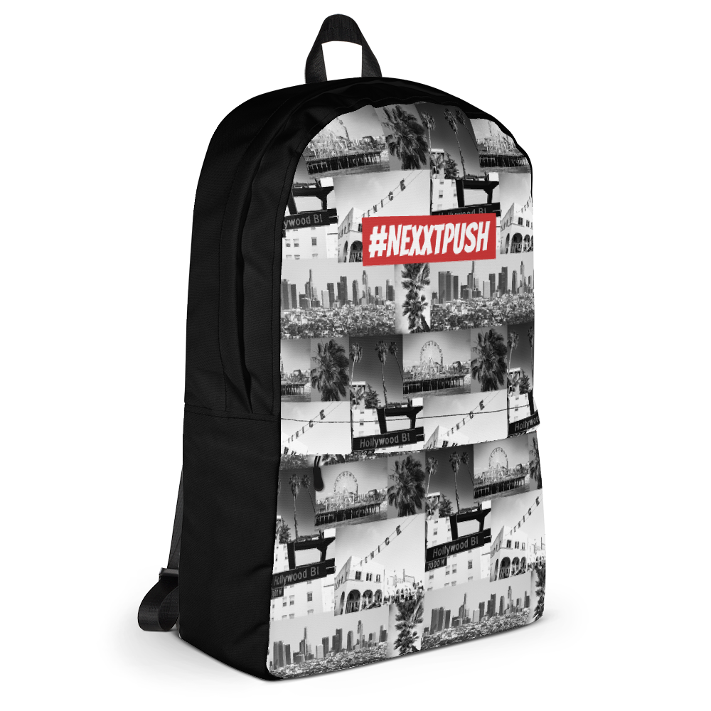 #NEXXTPUSH - Los Angeles Collage - Cut & Sew Backpack