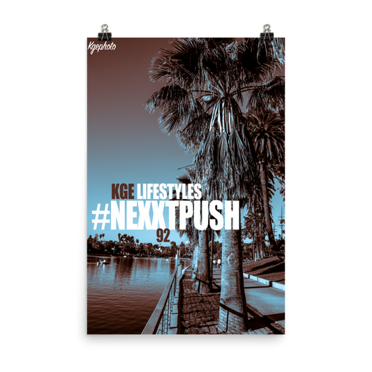 #NEXXTPUSH Echo Park Enhanced Matte Poster
