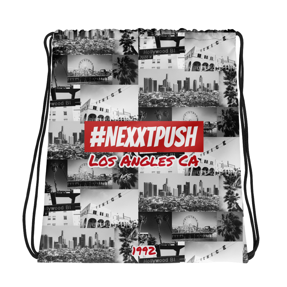 #NEXXTPUSH Los Angeles Drawstring bag