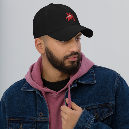 (new) Red KGE Palm ParadiseDad hat