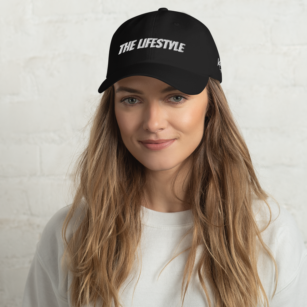 "THE LIFESTYLE" Dad hat by KGE Lifestyle Supply