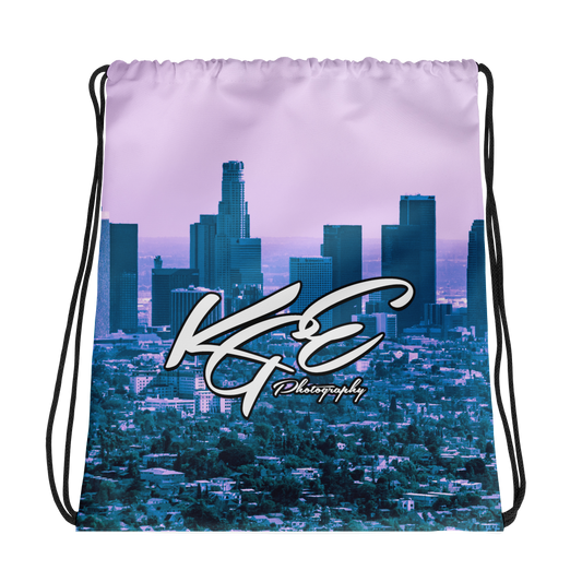 KGE Photography Los Angeles Drawstring bag