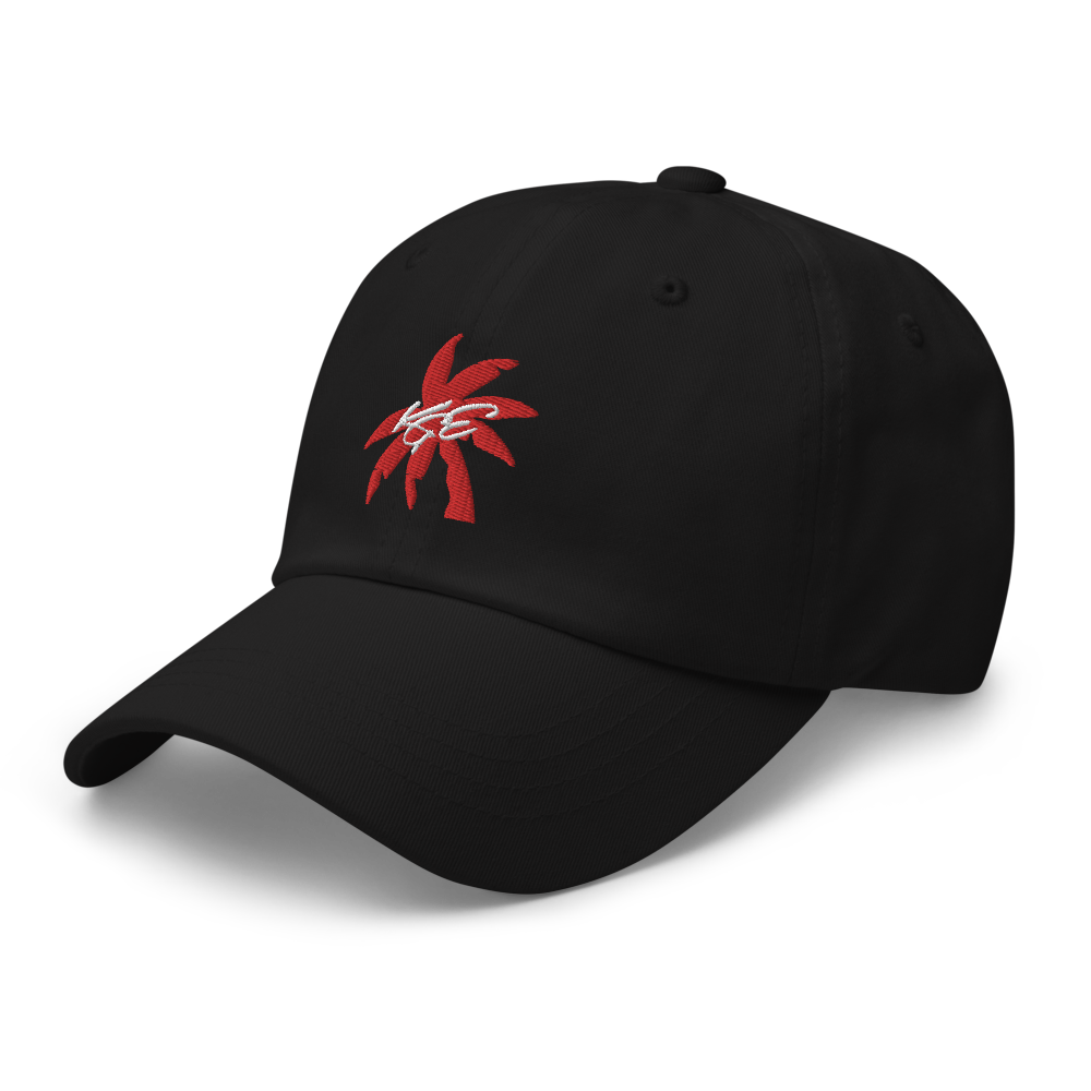 (new) Red KGE Palm ParadiseDad hat