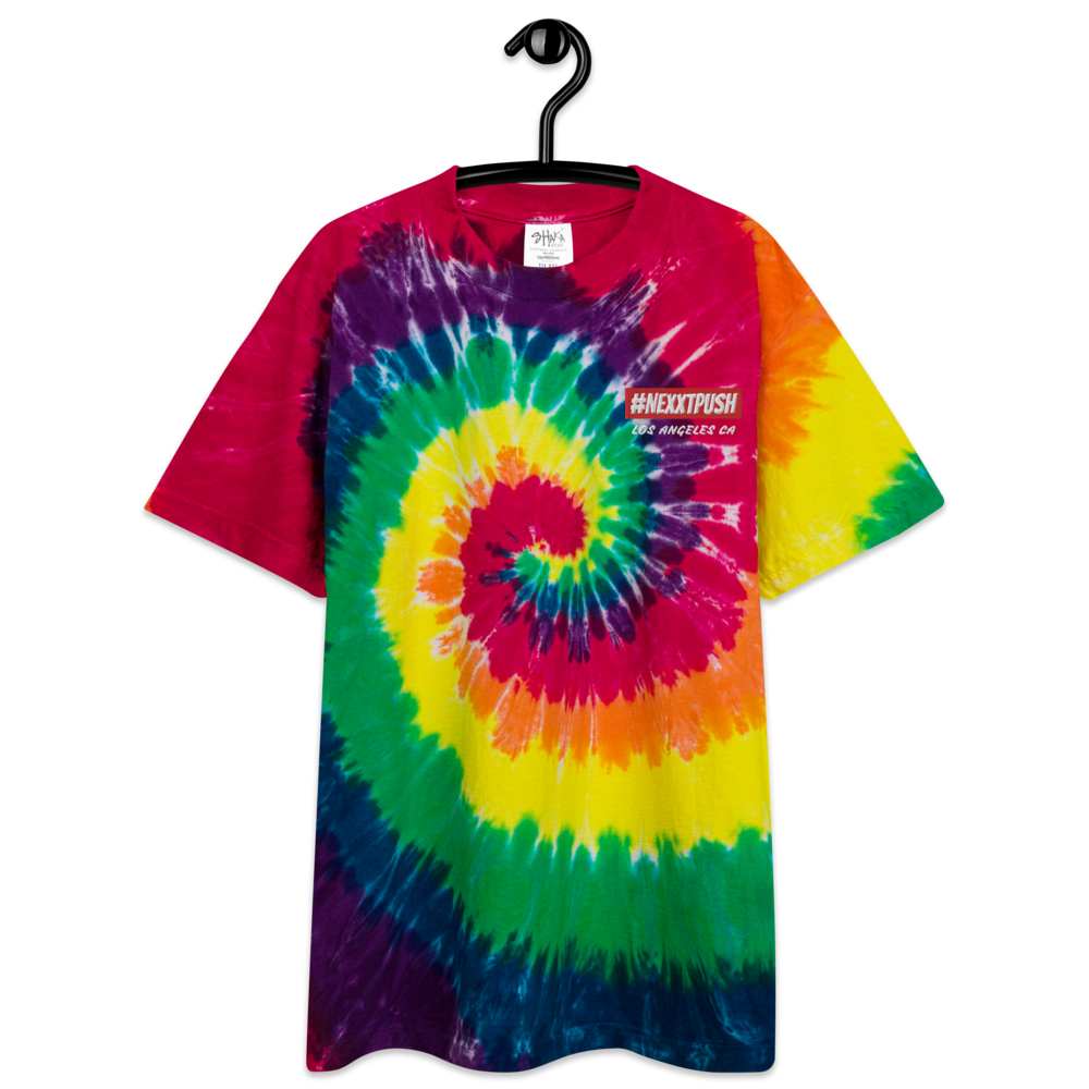 #Nexxtpush | Shaka Wear - Classic Rainbow Premium Oversized tie-dye t-shirt