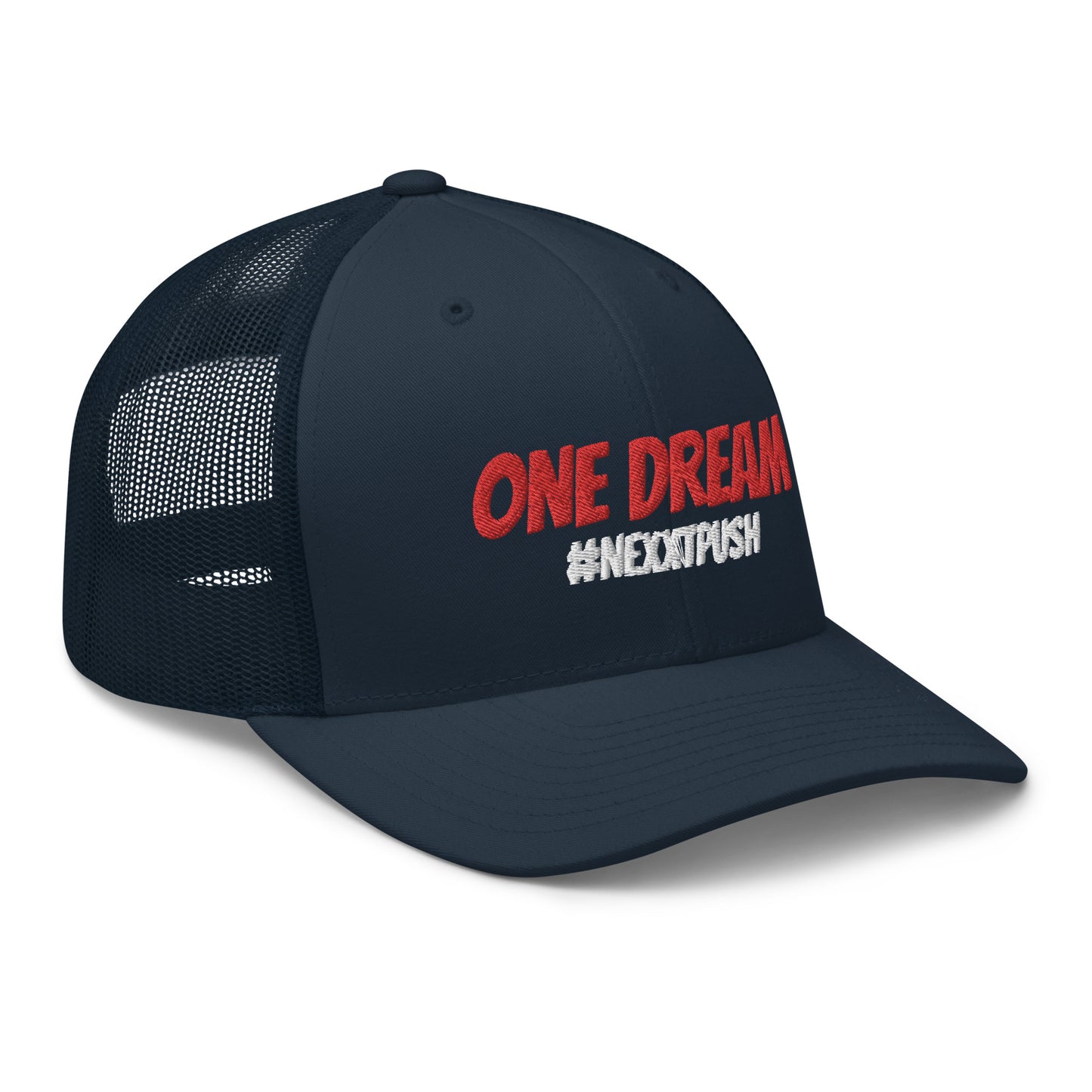 #Nexxtpush Red "One Dream" - Low Profile Trucker Cap