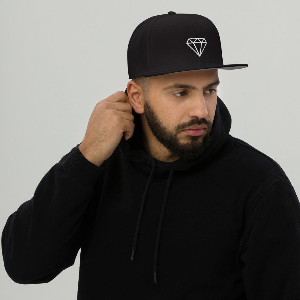 (New) KGE Diamond Embroidered OTTOSnapback Hat