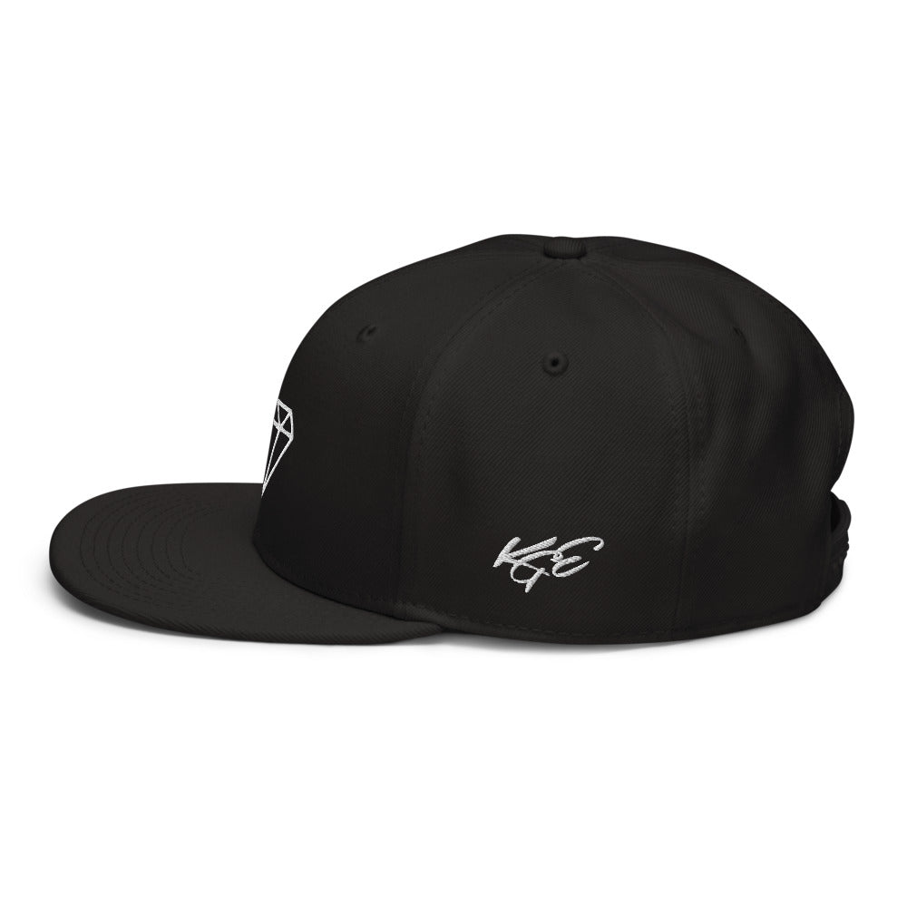 (New) KGE Diamond Embroidered OTTOSnapback Hat