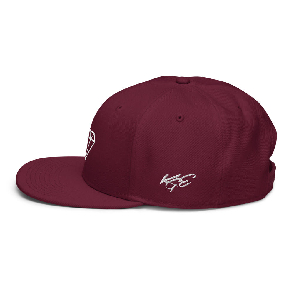 (New) KGE Diamond Embroidered OTTOSnapback Hat