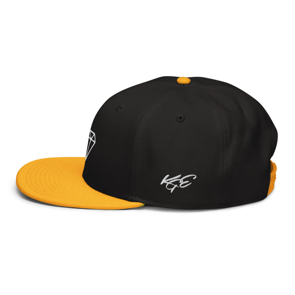(New) KGE Diamond Embroidered OTTOSnapback Hat