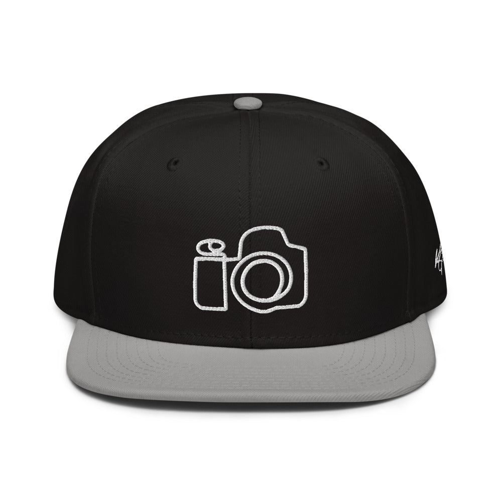 (New) KGE Photography Embroidered Camera OTTO Snapback Hat