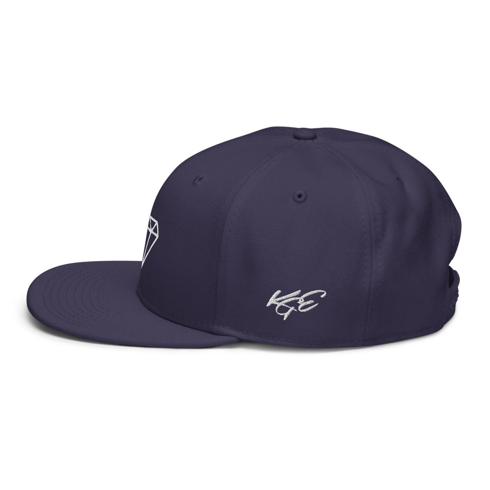 (New) KGE Diamond Embroidered OTTOSnapback Hat
