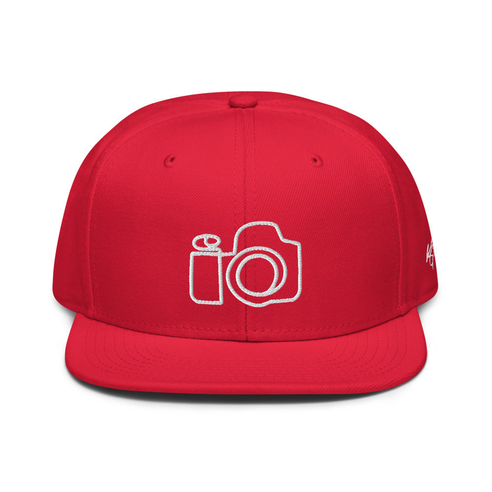 (New) KGE Photography Embroidered Camera OTTO Snapback Hat