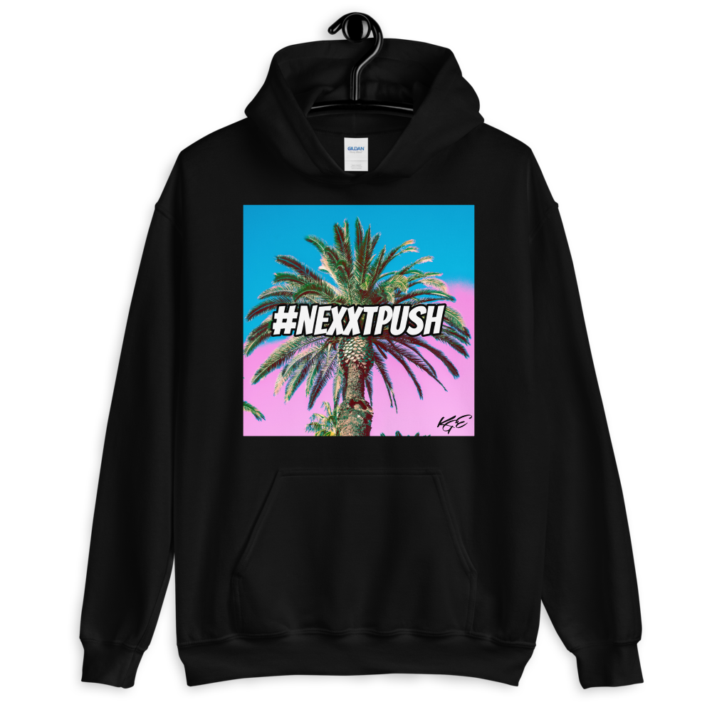 (Last Call) #Nexxtpush - Cotton Candy Palm Tree | Original Unisex Hoodie