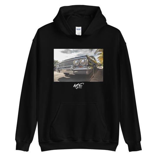 (BIG SIZE) KGE Photography Classic Lowrider Original Unisex Hoodie (Sizes 3XL - 5XL) - (Limited Drop)