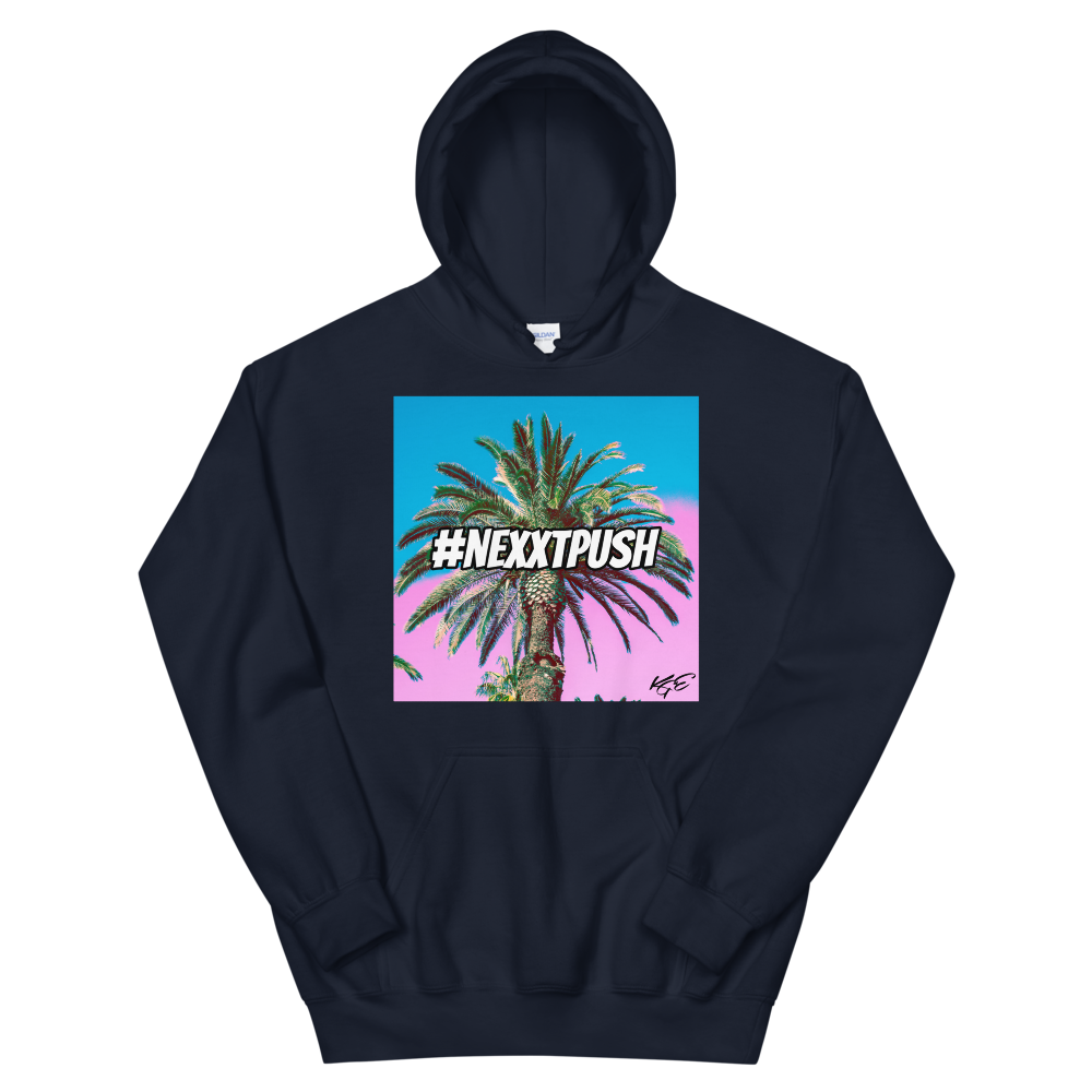 (Last Call) #Nexxtpush - Cotton Candy Palm Tree | Original Unisex Hoodie