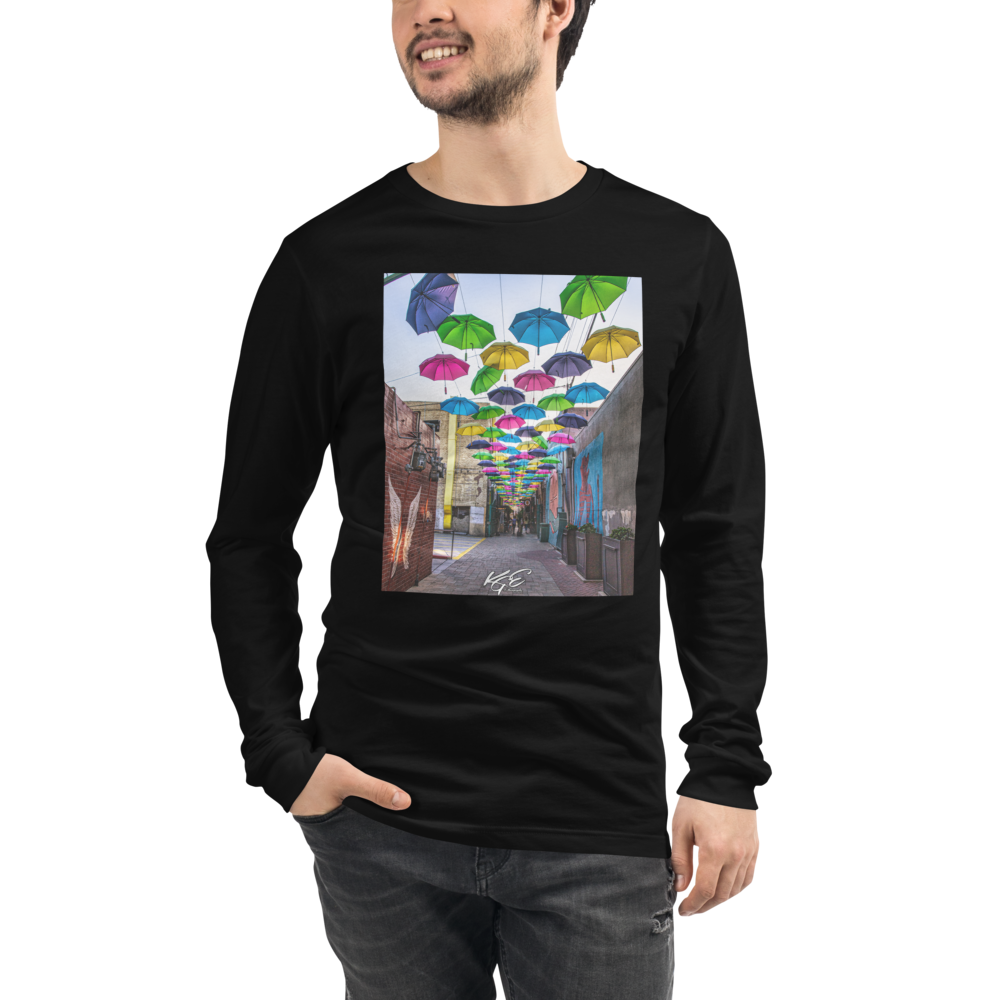 (New) Umbrella Alley - KGE Photography Long Sleeve Tee