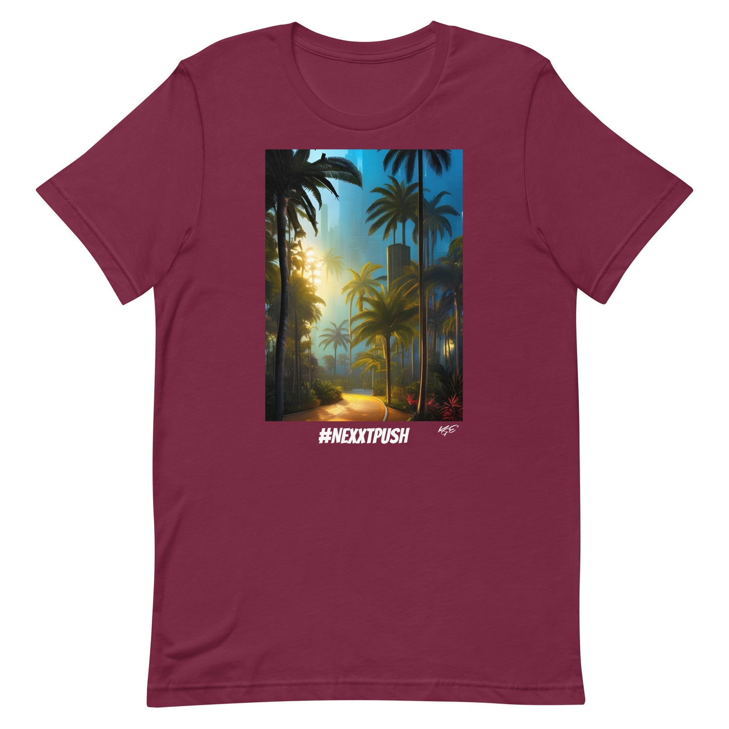 (New) #Nexxtpush The Future | Tropical | Premium Tee (Limited Collection)